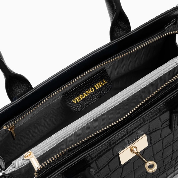 Sage Green, Verano Hill Genuine Leather Marseille Bag - Picture 6 of 7